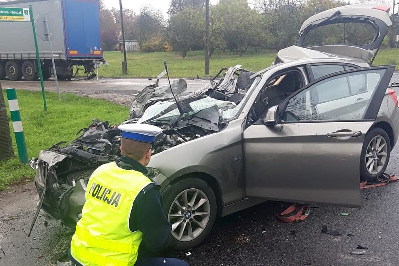 Śmiertelny wypadek w Głuchowie