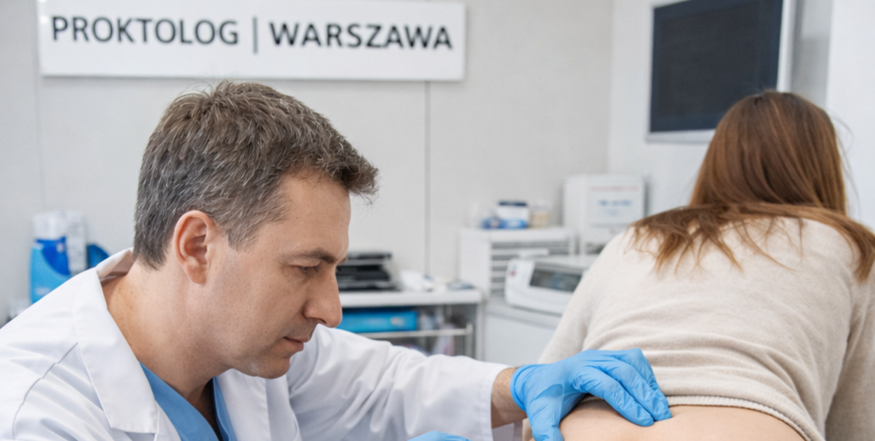 Proktologia Warszawa – specjalistyczna diagnostyka i leczenie chorób odbytu oraz j